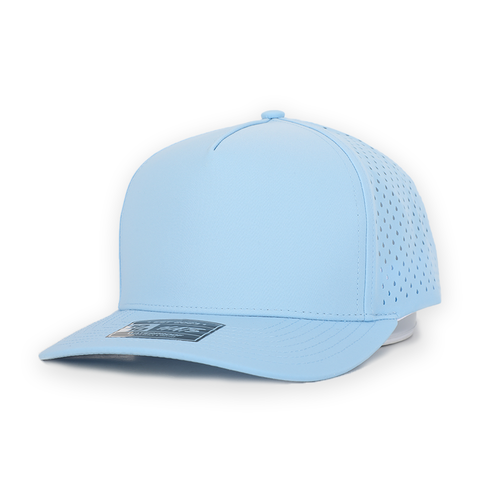 1010 Hats 615 trucker cap - Sky Blue Standard - blank for custom leather patch