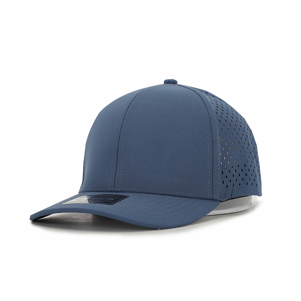 1010 Hats 616 6-panel trucker cap - Deep Blue - blank for custom leather patch