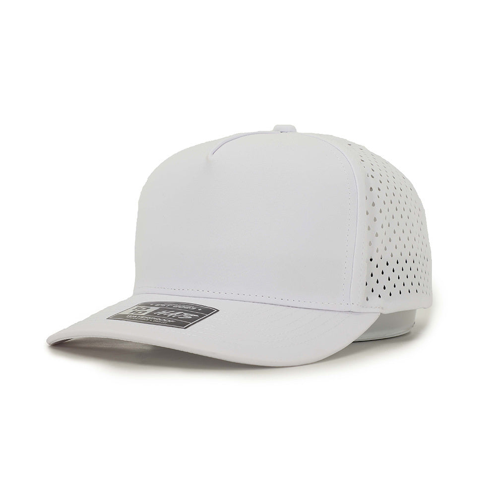 1010 Hats 615 trucker cap - White Standard - blank for custom leather patch