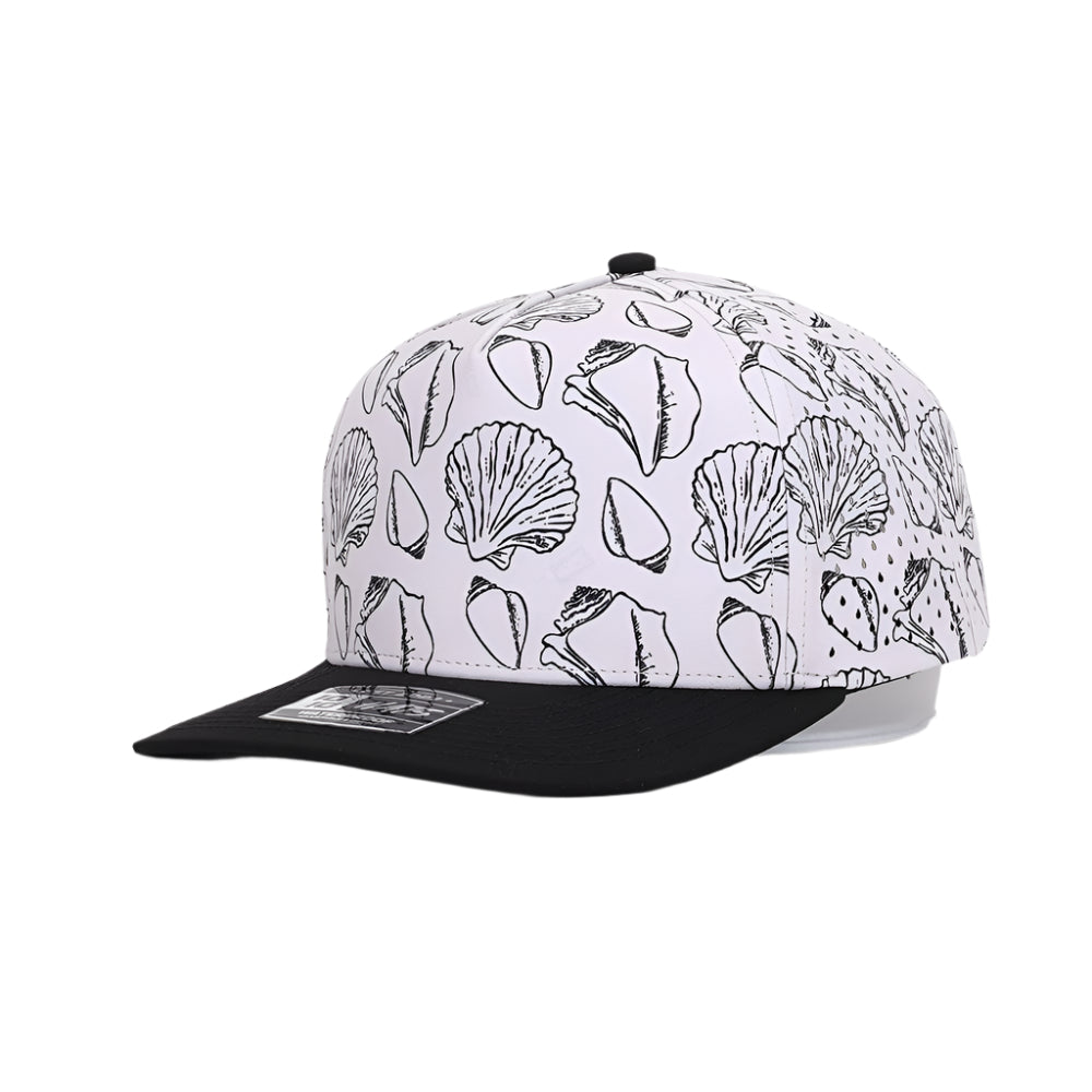 1010 Hats 615 trucker cap - Tan / Black Standard - blank for custom leather patch