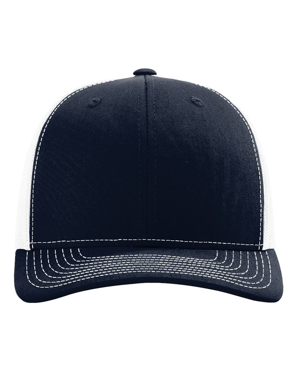 Richardson 112 Trucker Hat - Navy/White - S&S B18095010