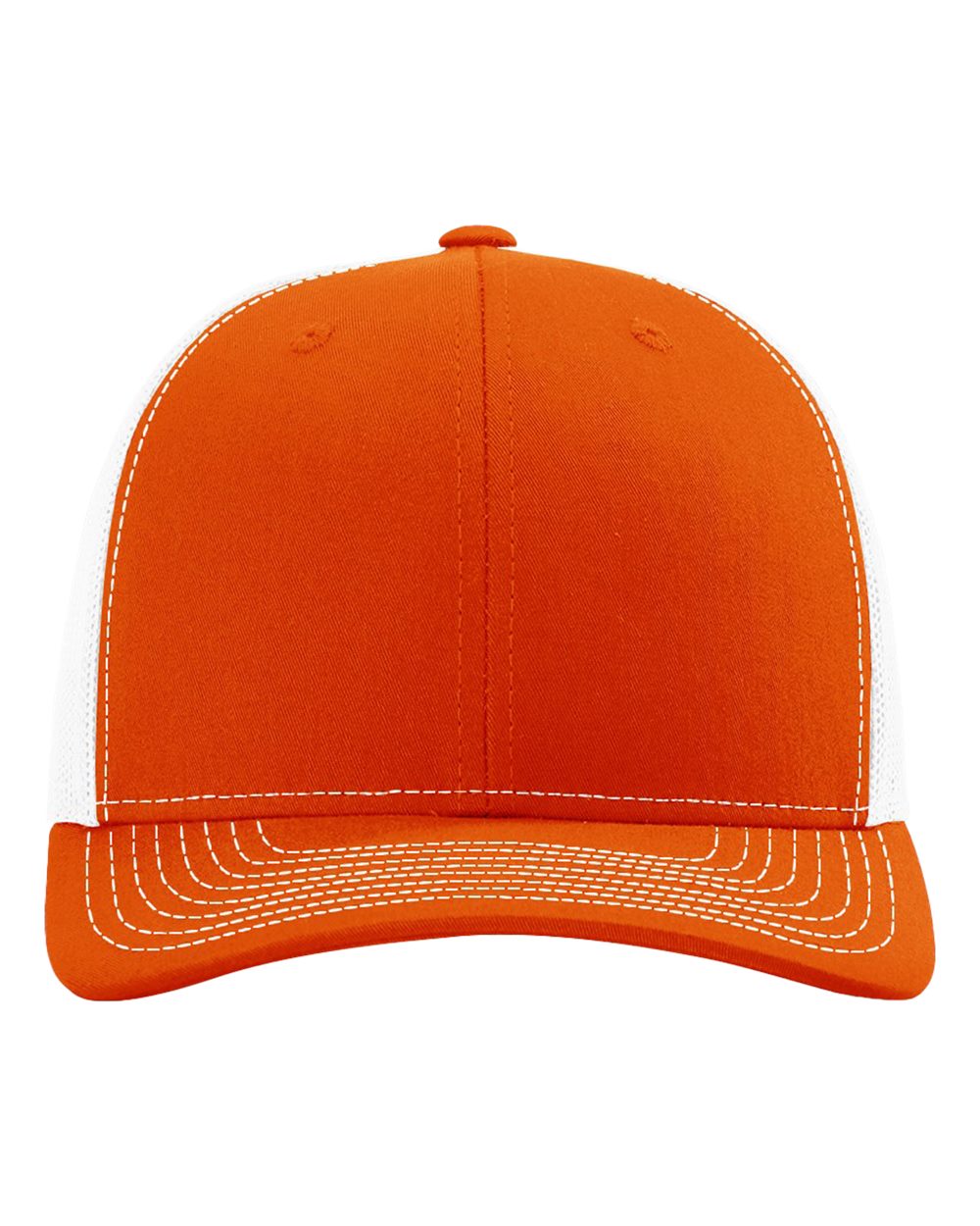 Richardson 112 Trucker Hat - Orange/White - S&S B18095160