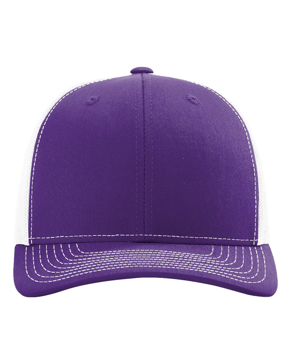 Richardson 112 Trucker Hat - Purple/White - S&S B18095810