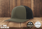 Lonestar 6-Panel Durra-Bull Hat - blank cap for custom leather patch