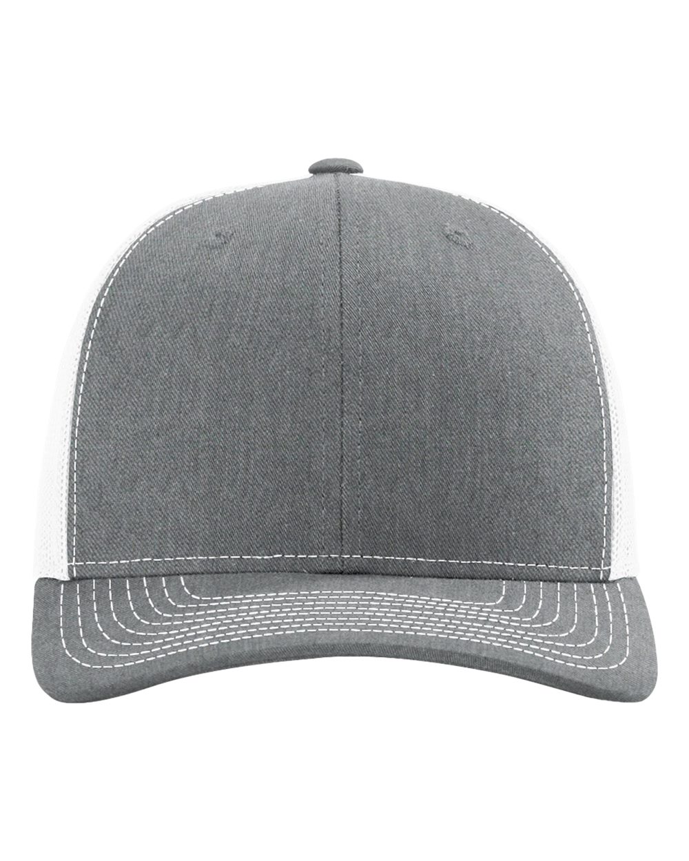 Richardson 112 Trucker Hat - Grey/White - S&S B18095040