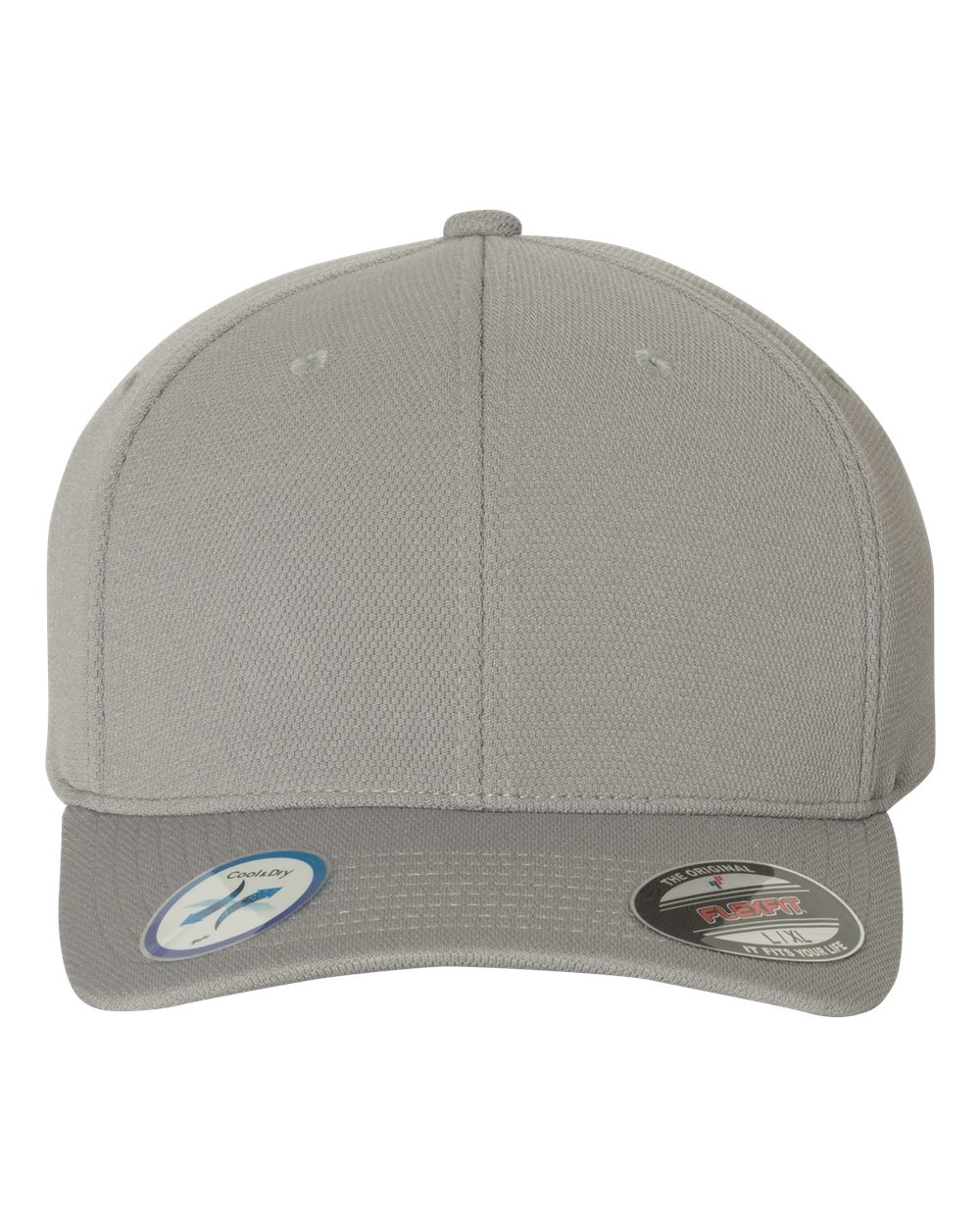 Flexfit Cool & Dry Sport Cap (6597) - Silver - S&S B23495363