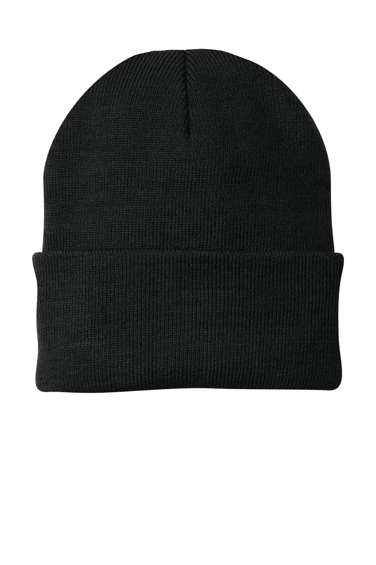 Port Authority Knit Cap (CP90) - Black - SanMar CP90-BLACK