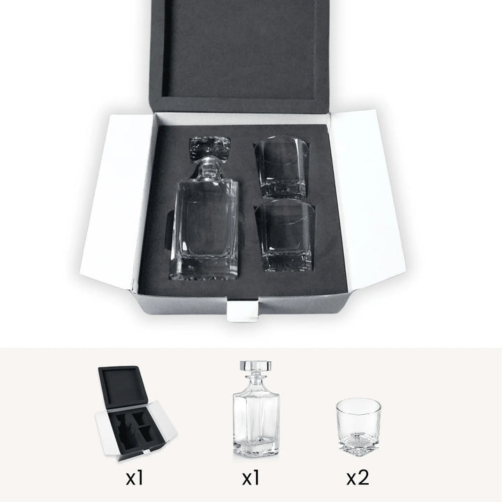 3 piece decanter set 