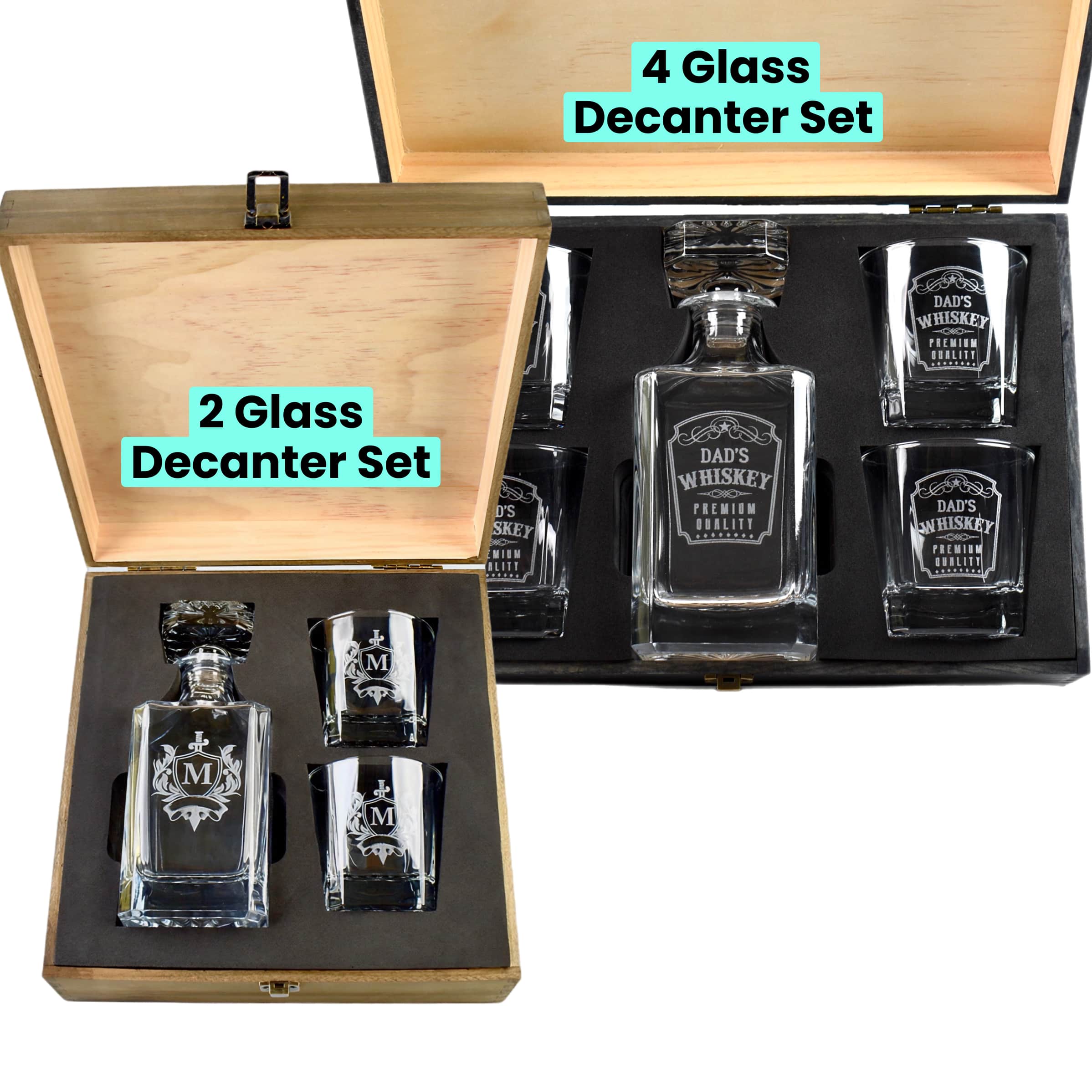 Whiskey Decanter Set