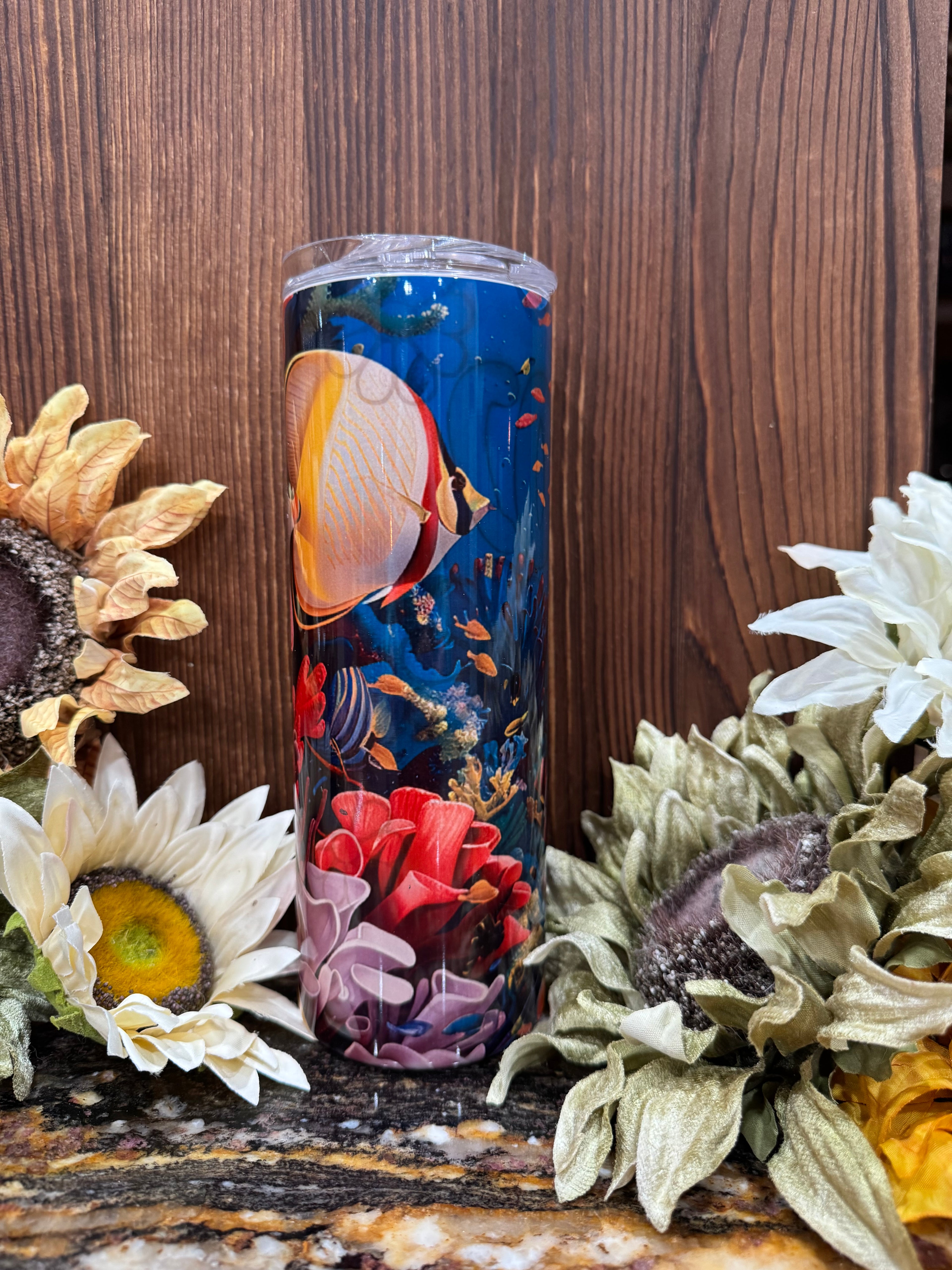 fish reef tumbler