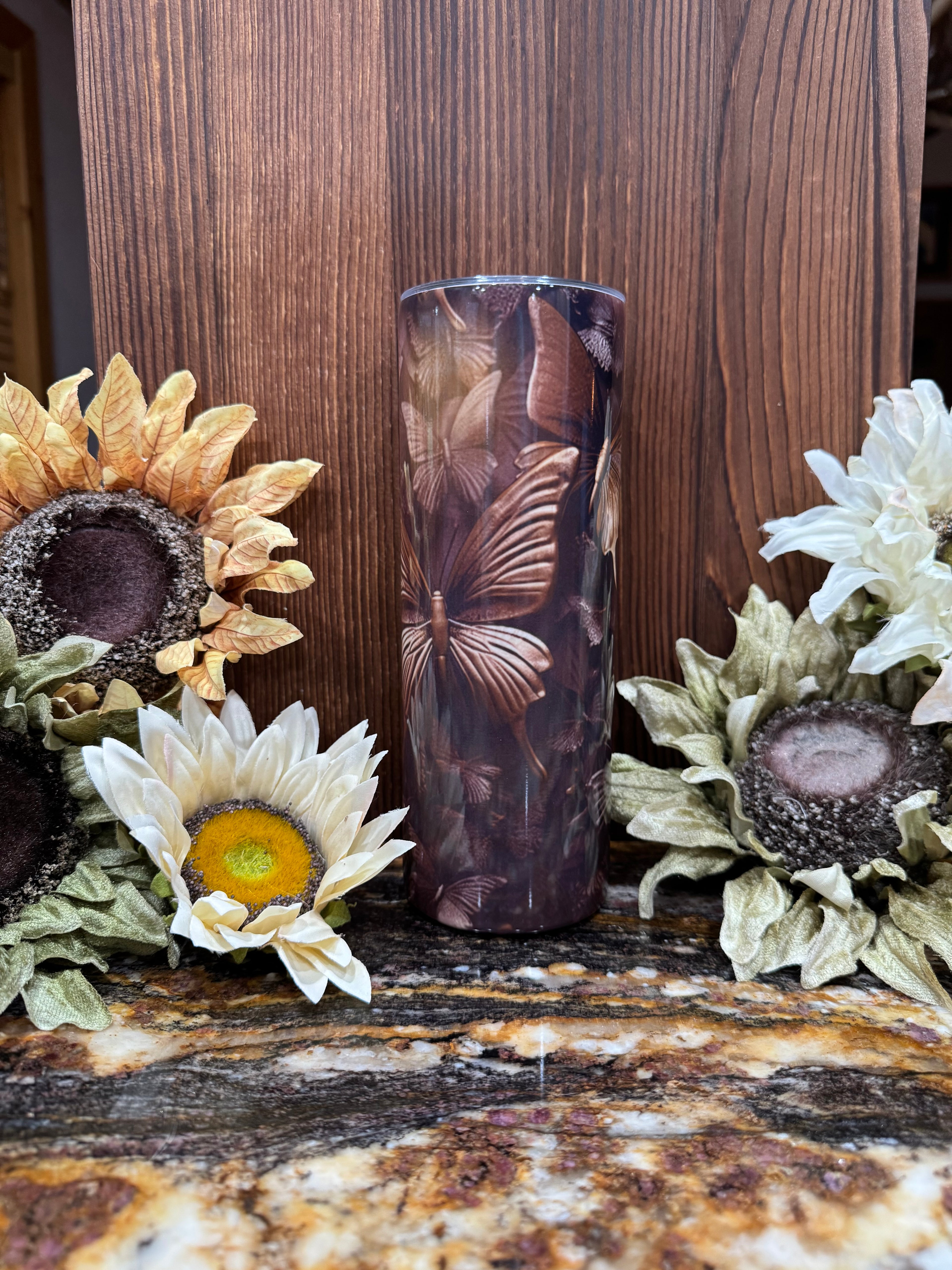 butterfly tumbler