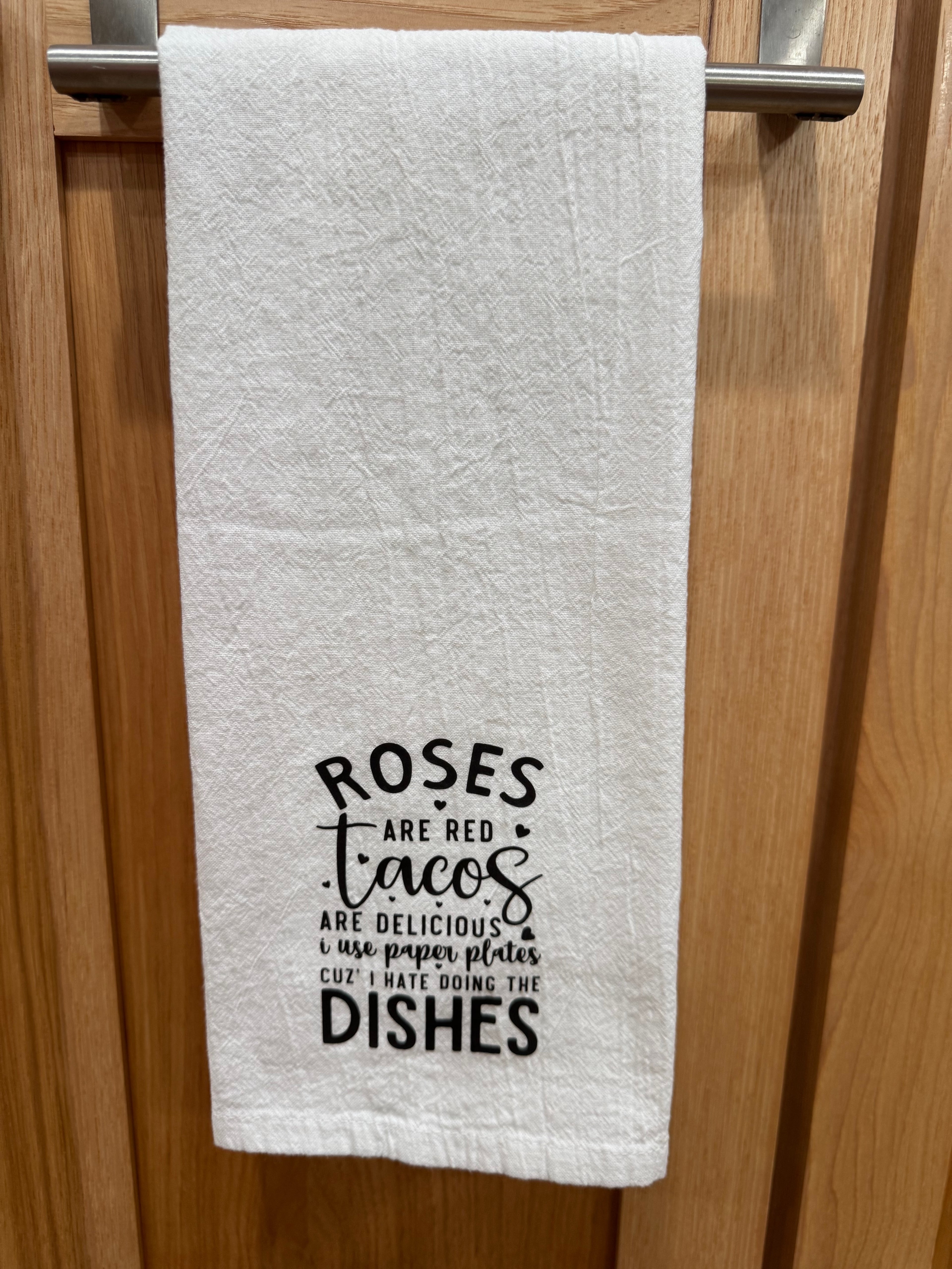 Personalized Kitchen Towel - Pack of 4