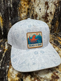 Seas the Day Custom 5 Panel Performance Hat