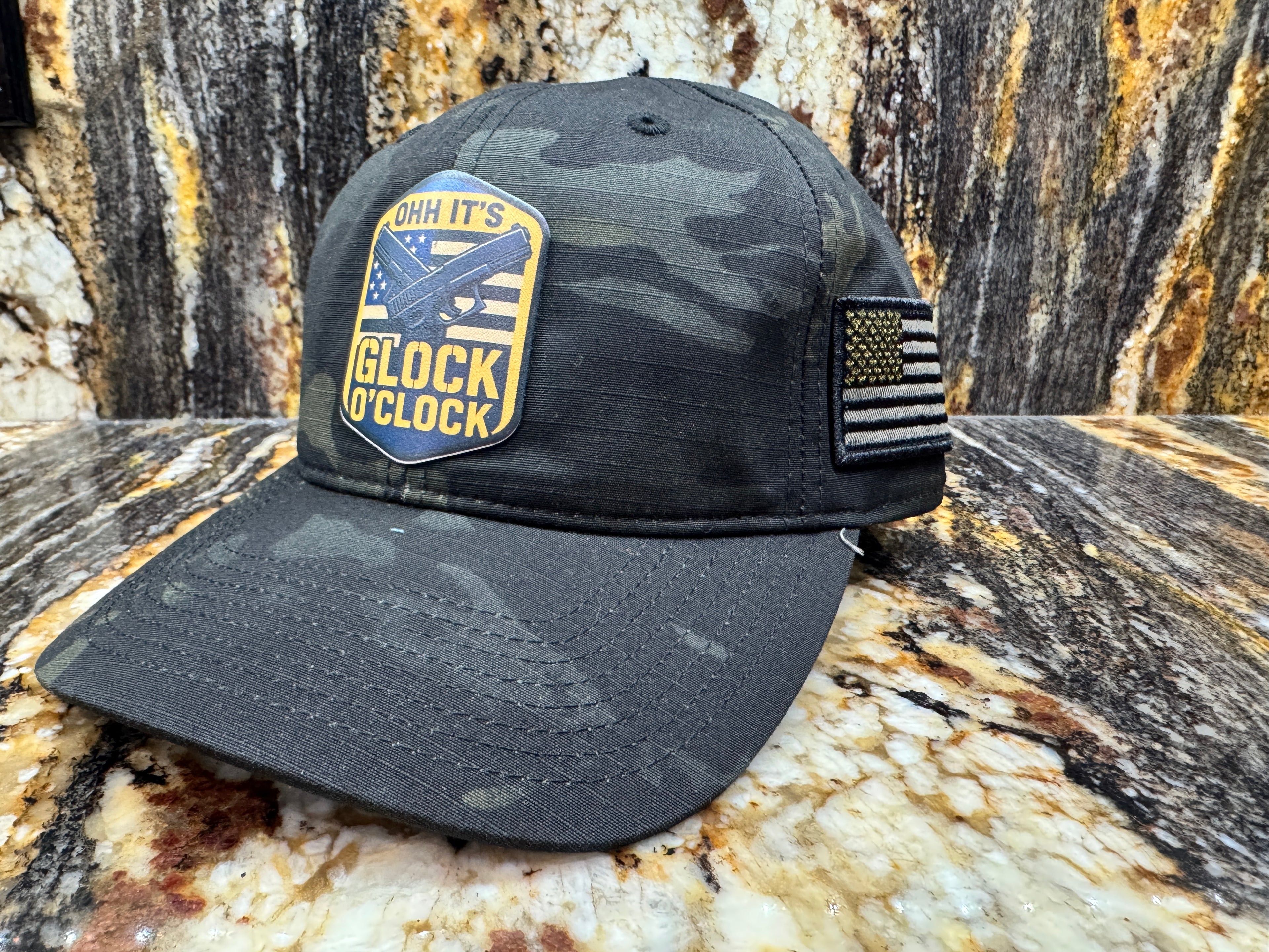 Glock O'Clock Tactical Multicam Hat