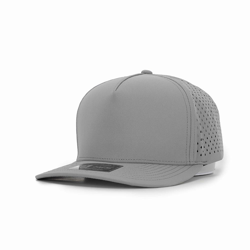 1010 Hats 615 trucker cap - Light Grey Standard - blank for custom leather patch