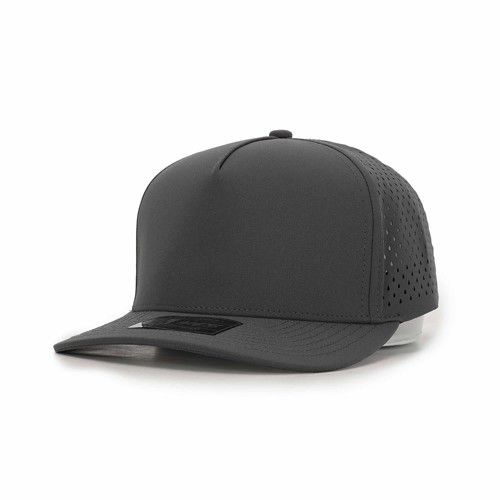 1010 Hats 615 trucker cap - Dark Grey Standard - blank for custom leather patch