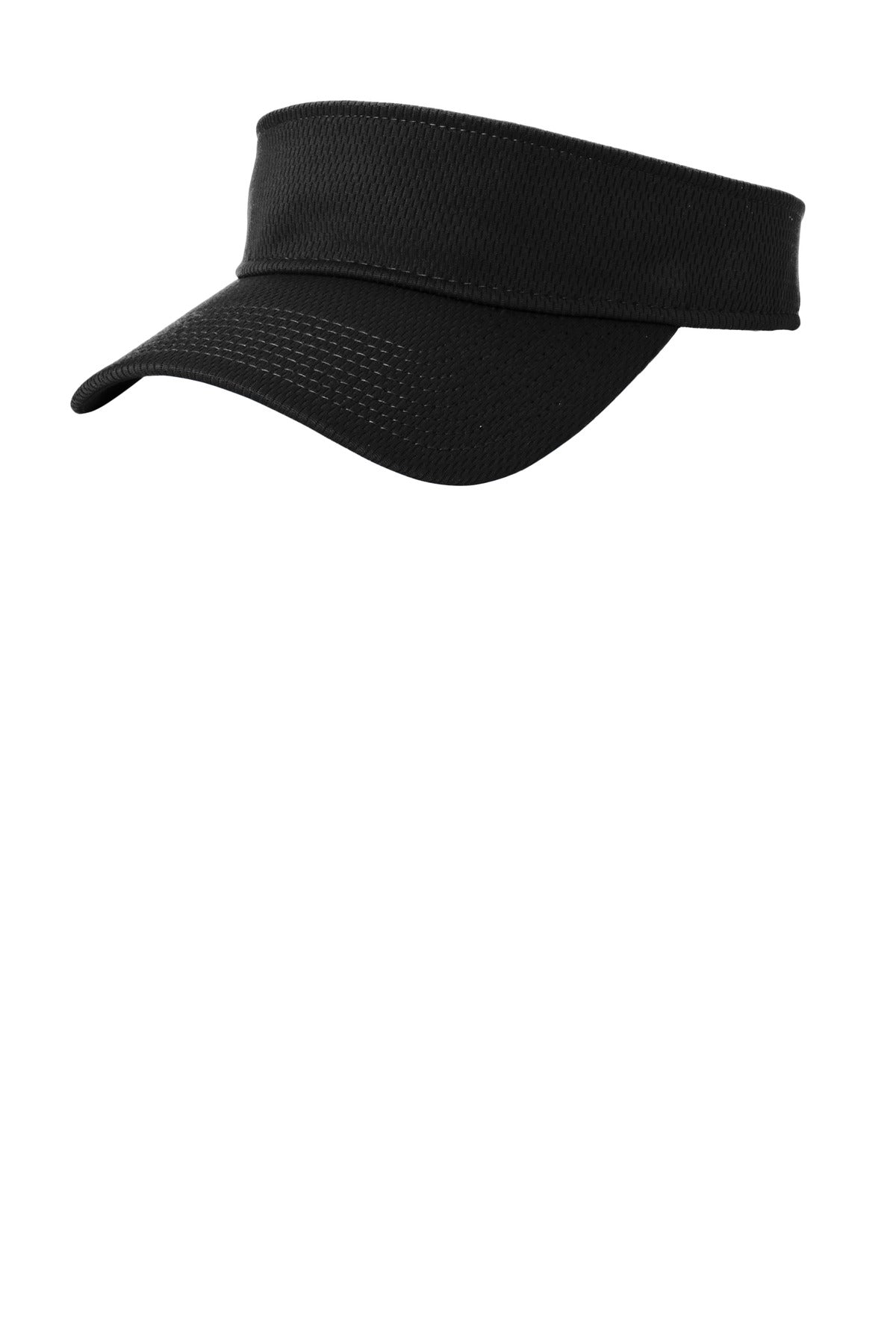 New Era Performance Dash Adjustable Visor (NE219) - Black - SanMar NE219-BLACK