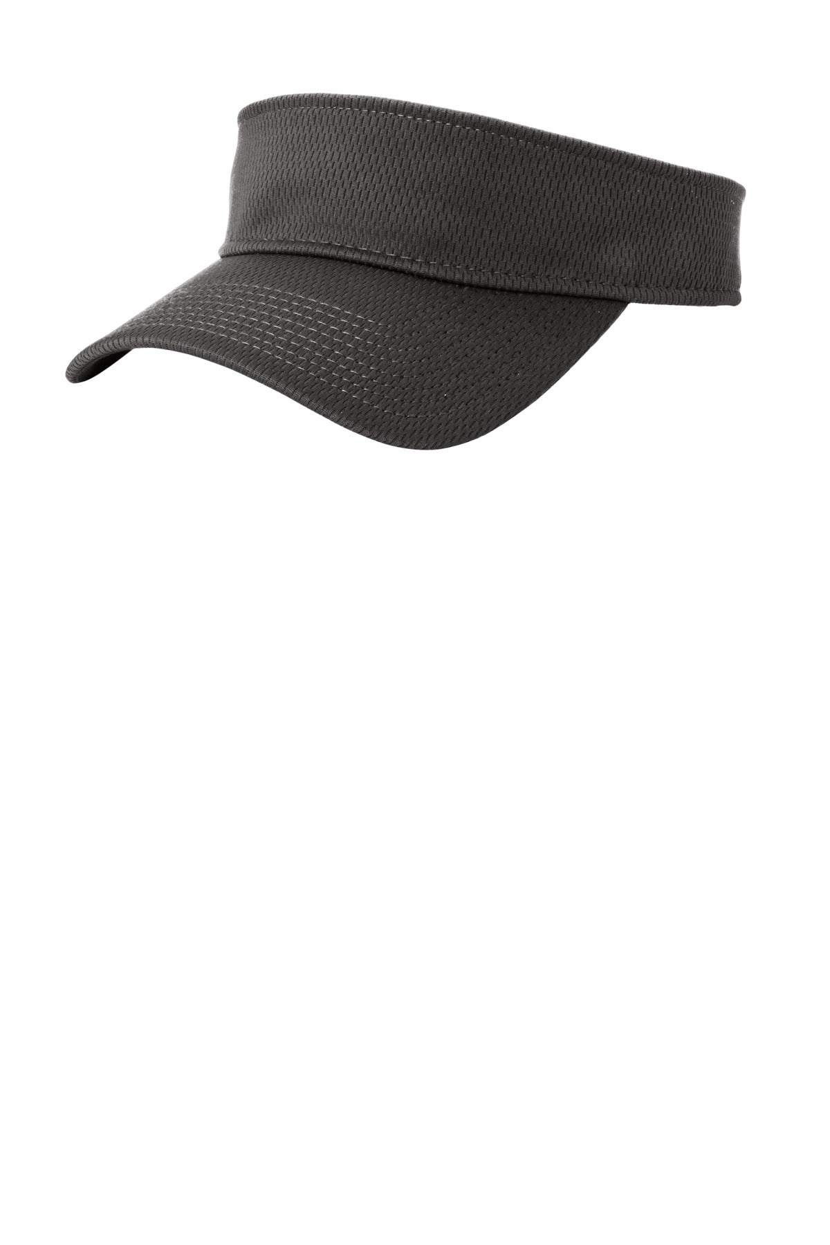 New Era Performance Dash Adjustable Visor (NE219) - Graphite - SanMar NE219-GRAPHITE