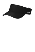 Nike Dri-FIT Team Performance Visor (NKFB5675) - Black - SanMar NKFB5675-BLACK