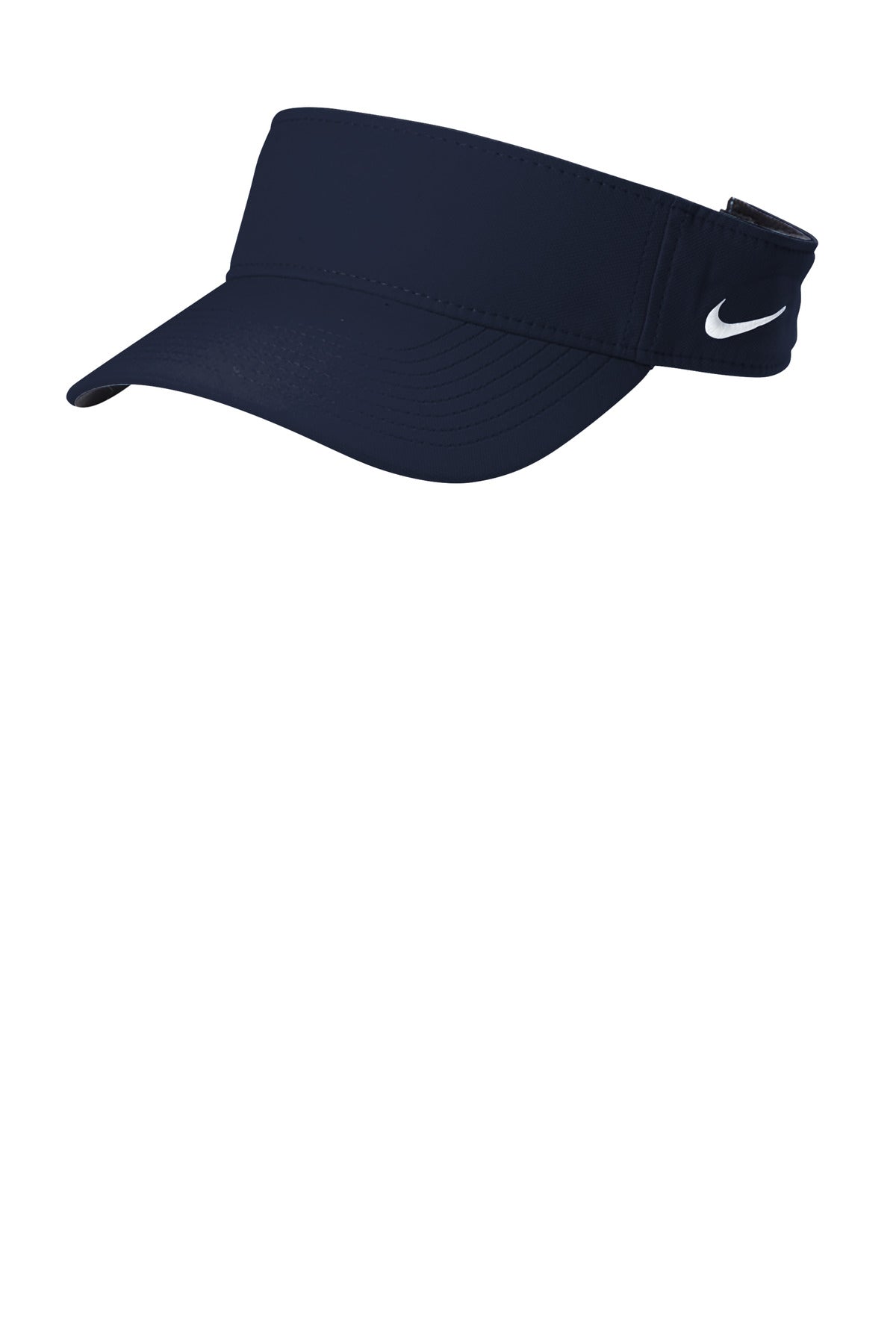Nike Dri-FIT Team Performance Visor (NKFB5675) - College Navy - SanMar NKFB5675-COLNAVY