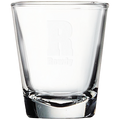 engraved whiskey glass