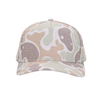 1010 Hats Brush Country camo trucker cap - blank for custom leather patch