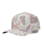 1010 Hats Brush Country camo trucker cap - blank for custom leather patch