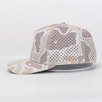 1010 Hats Brush Country camo trucker cap - blank for custom leather patch
