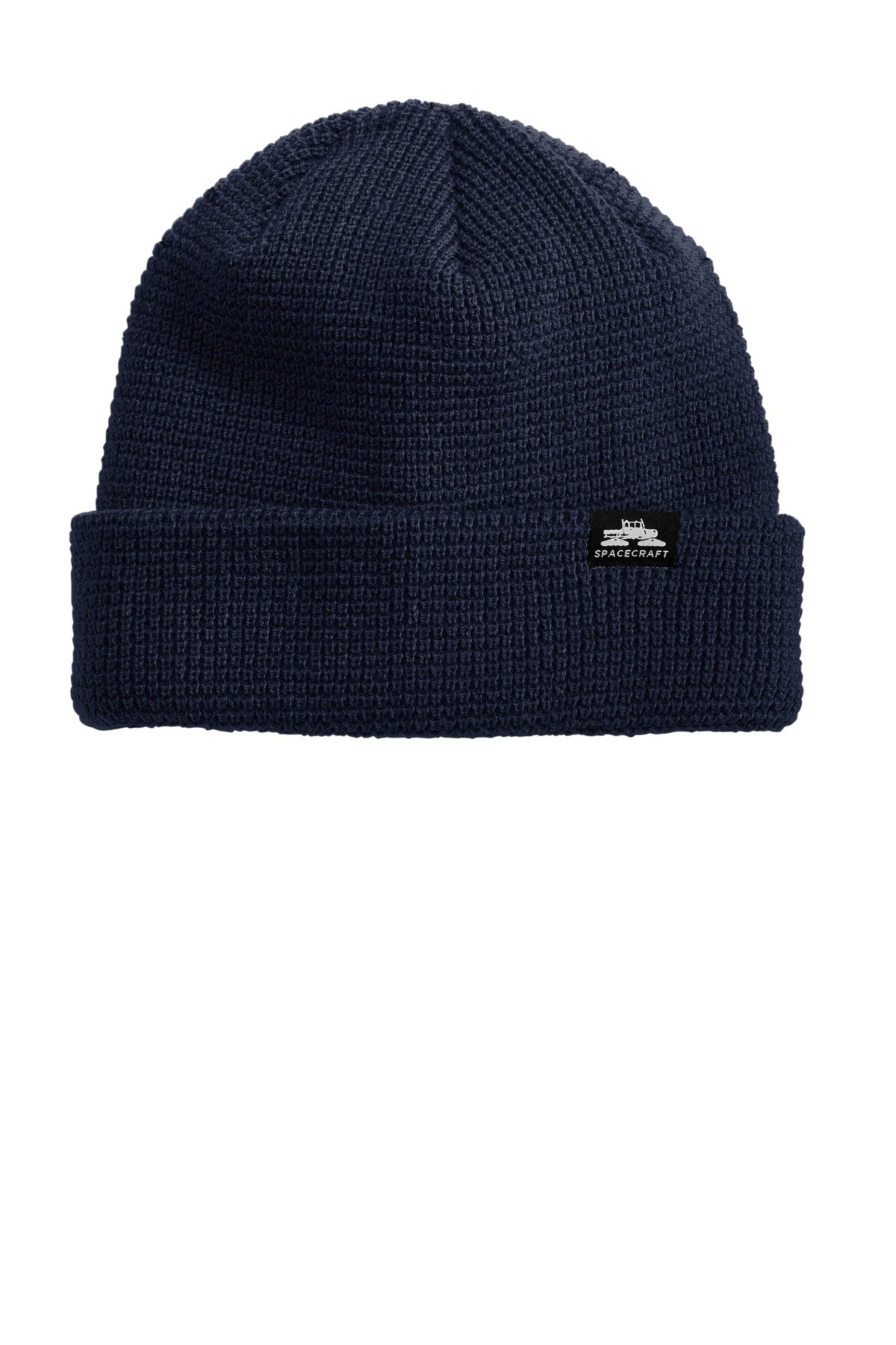 Spacecraft Index Beanie (SPC8) - Insignia Blue - SanMar SPC8-INSBLUE
