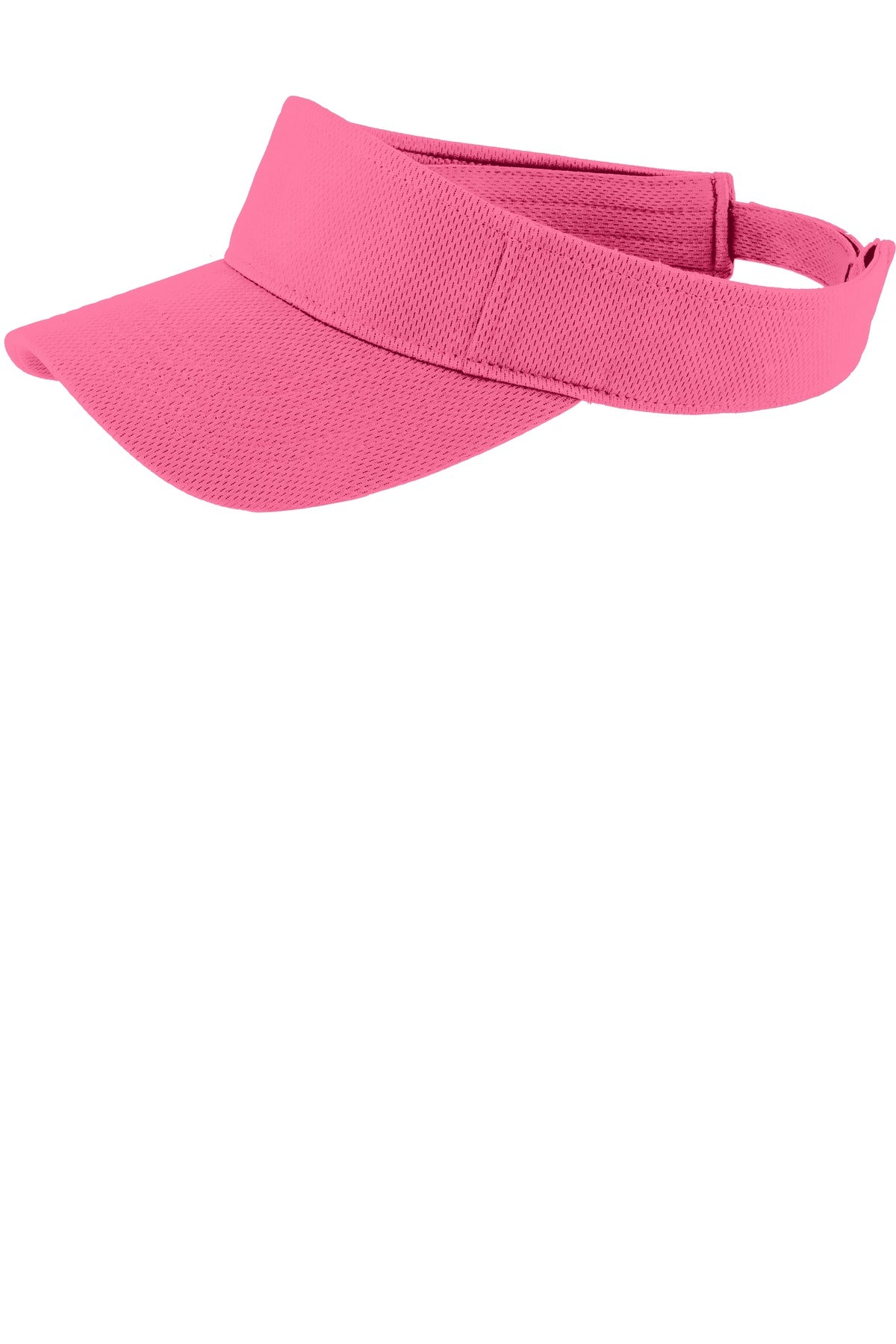 Sport-Tek PosiCharge RacerMesh Visor (STC27) - Bright Pink - SanMar STC27-BRIGHTPINK