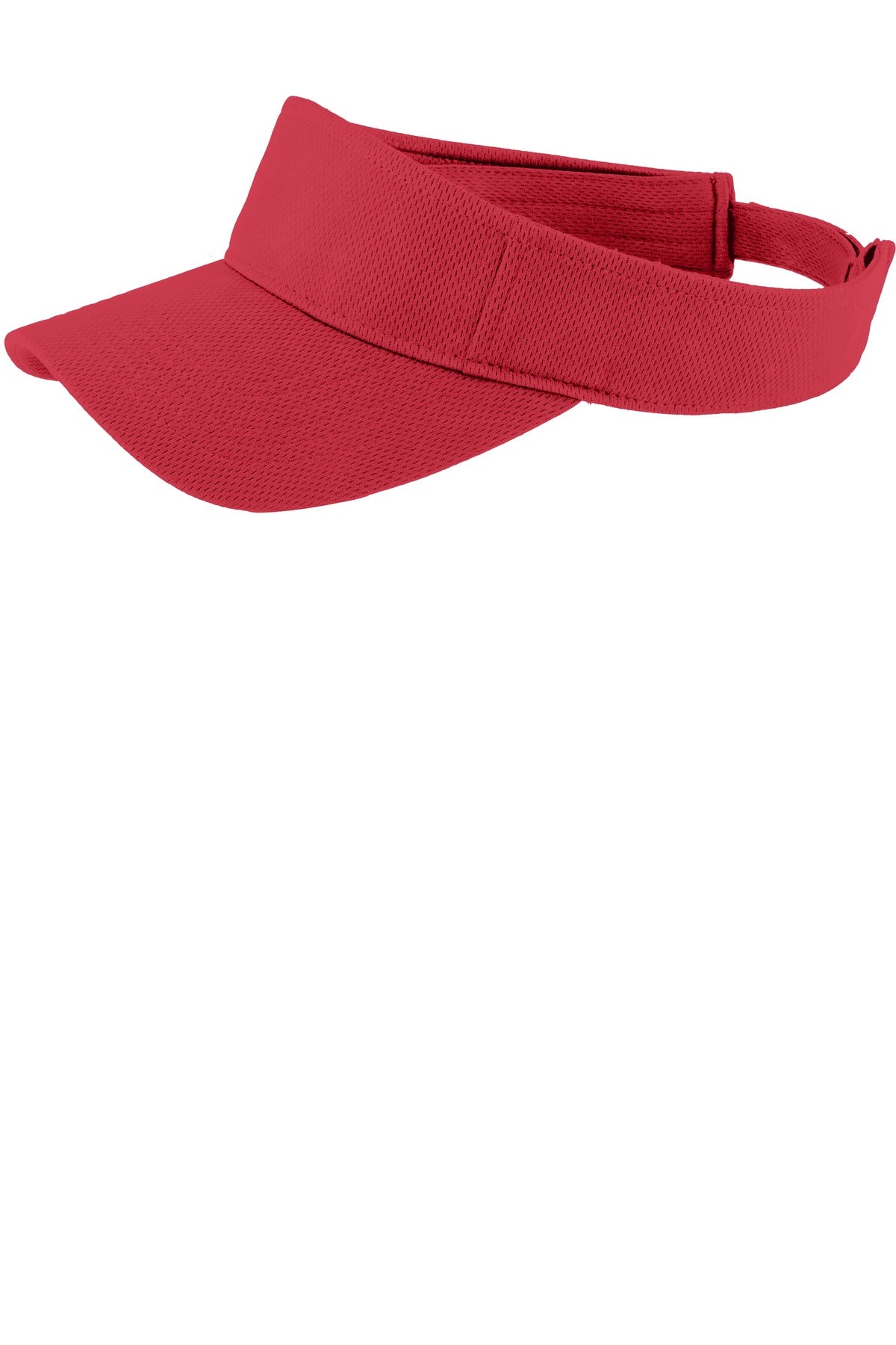 Sport-Tek PosiCharge RacerMesh Visor (STC27) - True Red - SanMar STC27-TRUERED