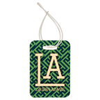 engraved luggage tag