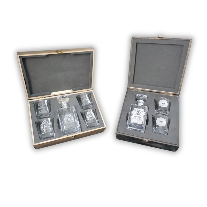 whiskey decanter gift sets