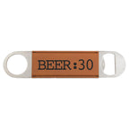 Rawhide Laserable/UV printable Leatherette Bottle Opener