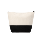 Personalized Linen Cosmetic Bag - Natural Linen