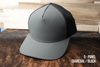 Lonestar 5-Panel Durra-Bull Hat - blank cap for custom leather patch