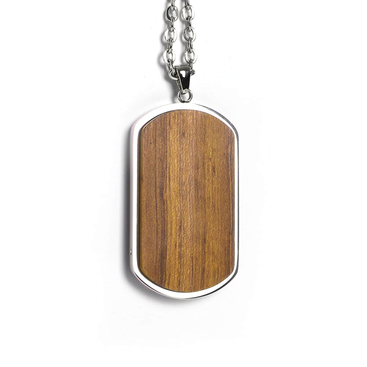 Custom Wood Pendant Necklace — Perfect Mother's Day Gift