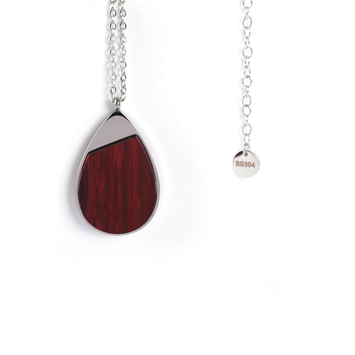 Custom Wood Pendant Necklace — Perfect Mother's Day Gift