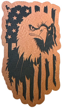 Vertical Eagle Flag