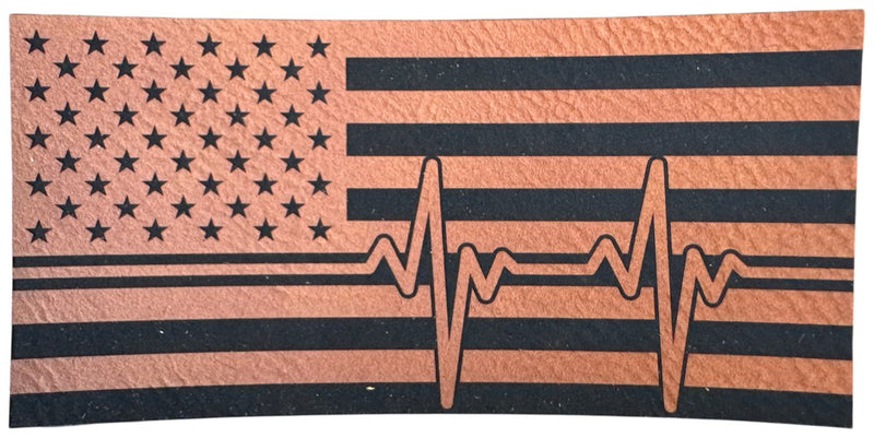 Heart Rate Line Flag