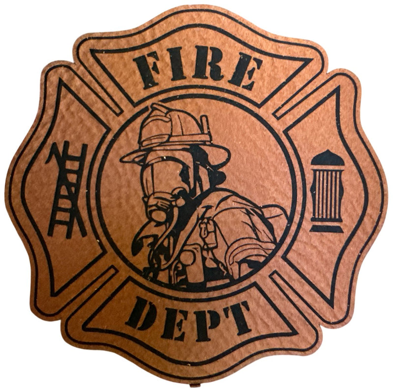 Maltese Cross with Fireman