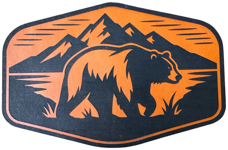 Bear, Mountains & Lake