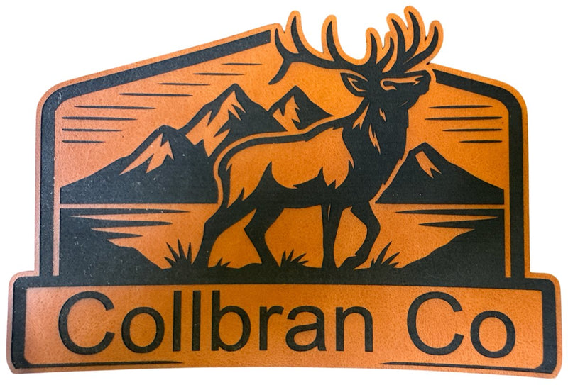 Elk, Mountains and text box