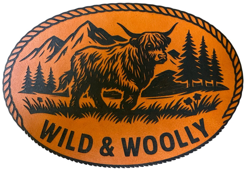 Wild and Wooly Highland Cow