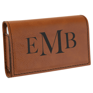 Pill Box  Laserable/UV Printable Leatherette