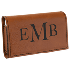 Pill Box  Laserable/UV Printable Leatherette