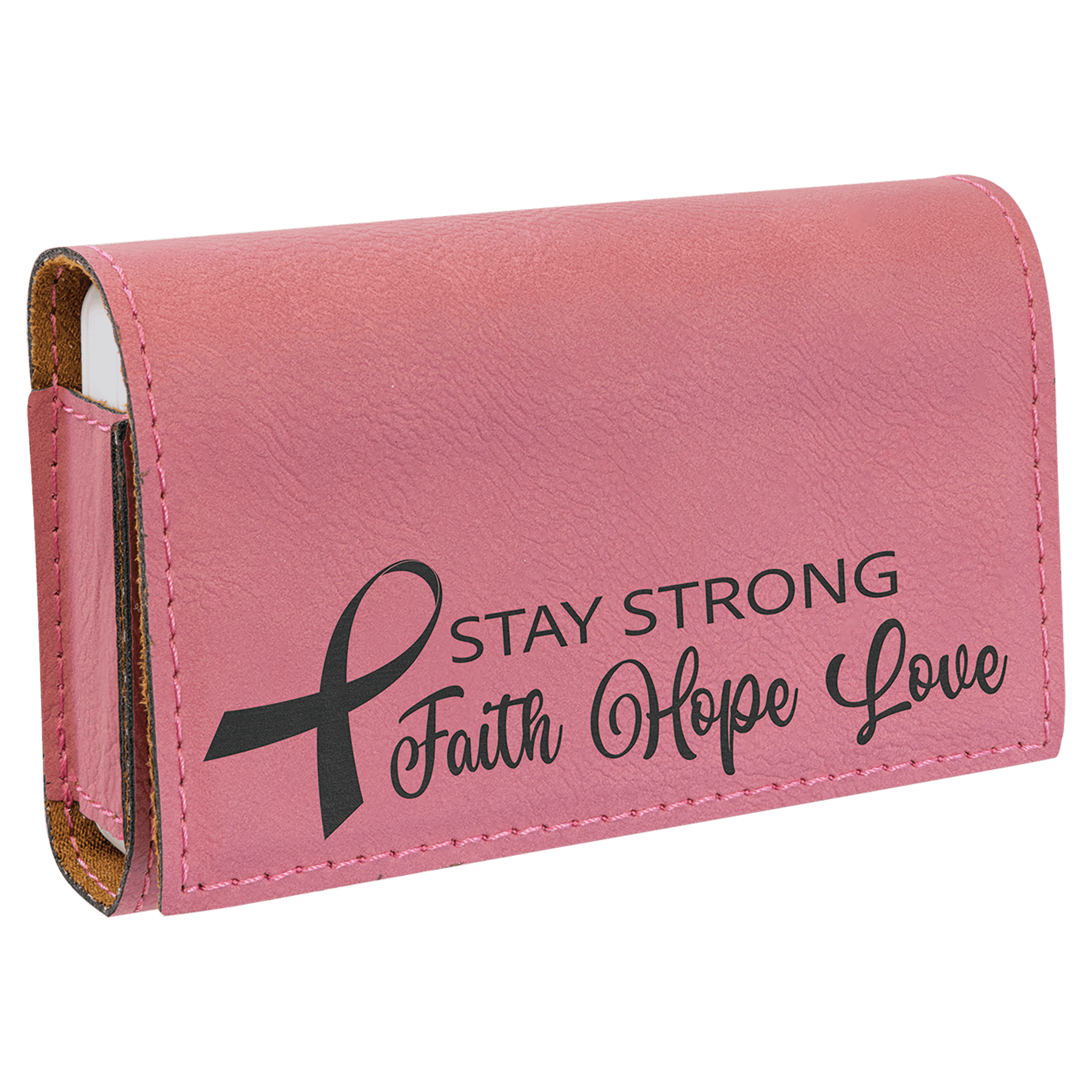 Pill Box  Laserable/UV Printable Leatherette