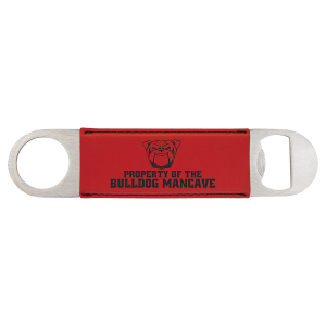 Rawhide Laserable/UV printable Leatherette Bottle Opener