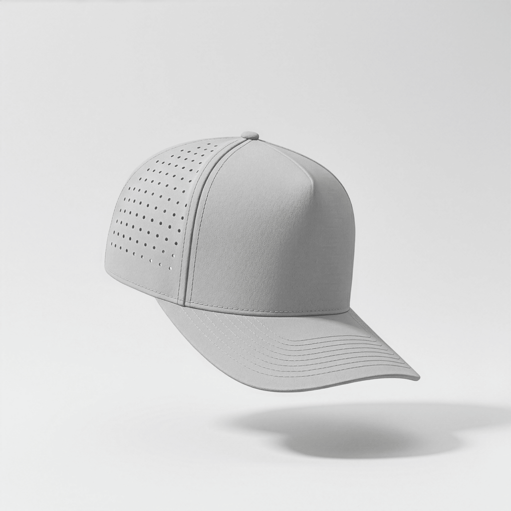 Lonestar AR5P Perforated 5-Panel Hat - blank cap for custom leather patch