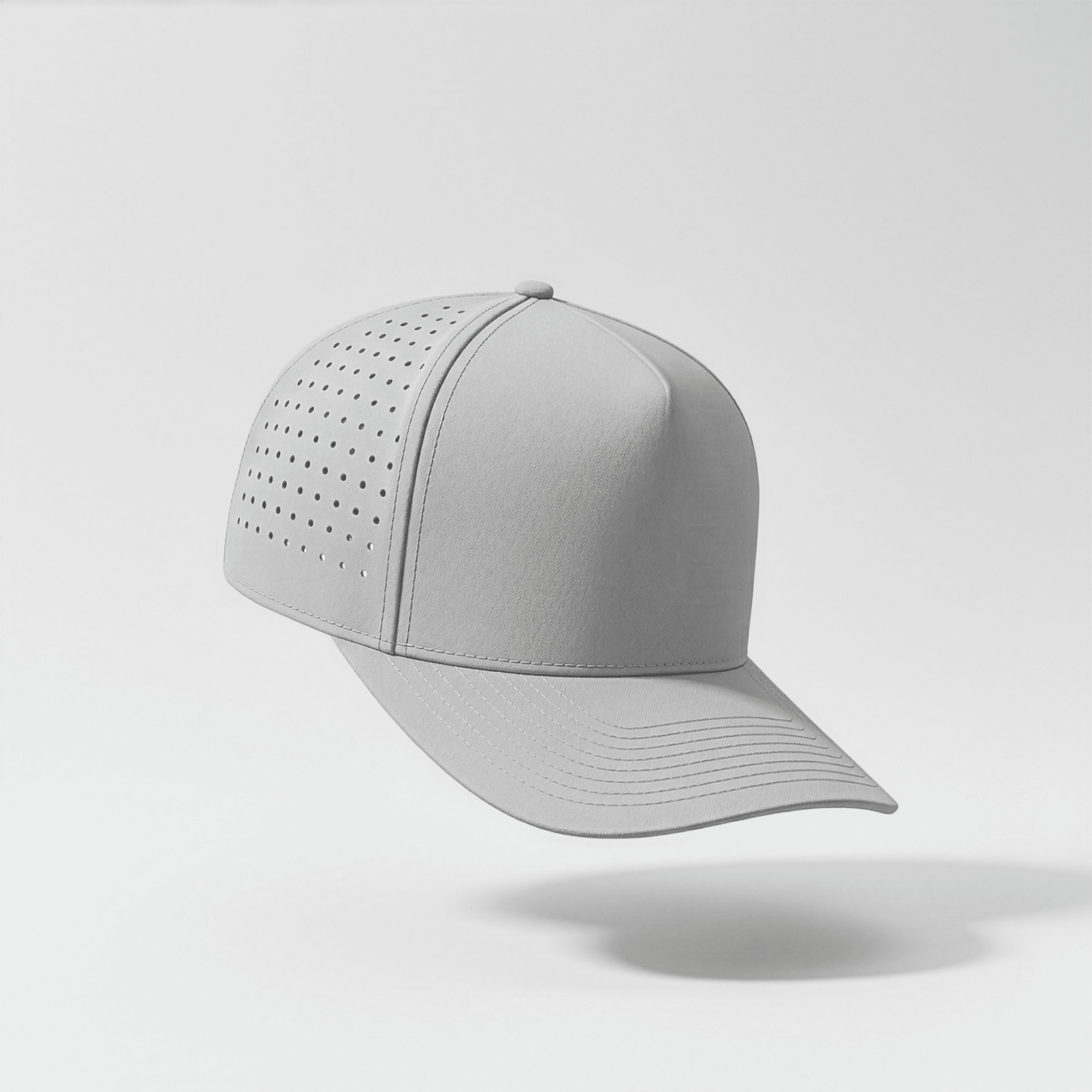Lonestar AR5P Perforated 5-Panel Hat - blank cap for custom leather patch